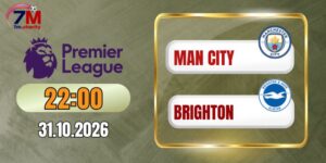 Soi kèo Man City vs Brighton - NHA 22h00 ngày 31/10/2026